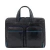 Piquadro Blue Square Revamp Slim Computer Bag 14'' Blue -Secrid || Piquadro || Mywalit Verkoopwinkel piqrev1blue