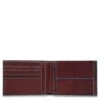 Piquadro Blue Square Men's Wallet With Coin Pocket Mahogany -Secrid || Piquadro || Mywalit Verkoopwinkel pu257b2r mo 1