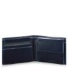 Piquadro Blue Square Men's Wallet With Coin Case Night Blue -Secrid || Piquadro || Mywalit Verkoopwinkel pu4188b2r blu2 1
