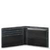 Piquadro Blue Square Men's Wallet With Flip Up/Coin Pocket Black -Secrid || Piquadro || Mywalit Verkoopwinkel pu4518b2r n 1