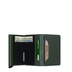 Secrid Slim Wallet Portemonnee Original Green -Secrid || Piquadro || Mywalit Verkoopwinkel s original green 4 binnenkant