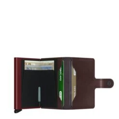Secrid Mini Wallet Portemonnee Metallic Moro -Secrid || Piquadro || Mywalit Verkoopwinkel secrid m metallic moro open