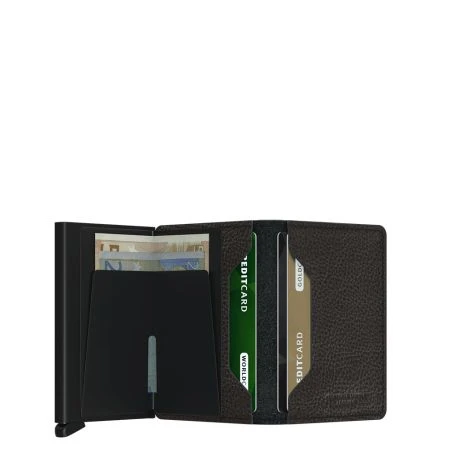 Secrid Slim Wallet Portemonnee Veg Black / Black 4 Secrid Slim Wallet Portemonnee Veg Black / Black - Afbeelding 2