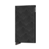 Secrid Cardprotector Kaarthouder Laser Structure Black -Secrid || Piquadro || Mywalit Verkoopwinkel secrid cla structure black front