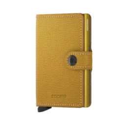 Secrid Mini Wallet Portemonnee Crisple Ochre