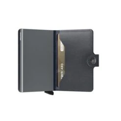 Secrid Slim Wallet Portemonnee Original Grey -Secrid || Piquadro || Mywalit Verkoopwinkel secrid miniwallet original grey semi open 1