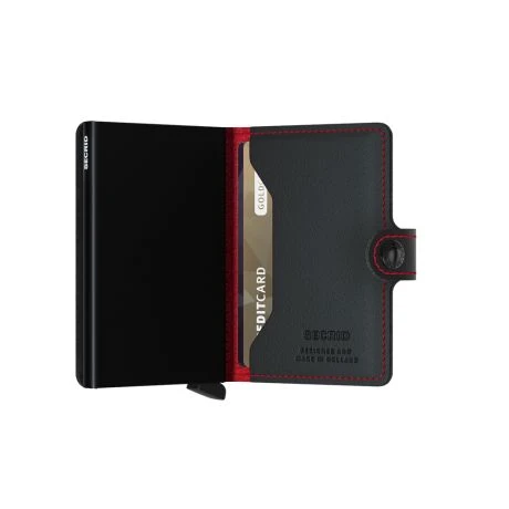 Secrid Mini Wallet Portemonnee Perforated Black-Red 6 Secrid Mini Wallet Portemonnee Perforated Black-Red - Afbeelding 4