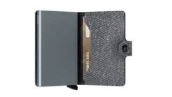 Secrid Mini Wallet Portemonnee Sparkle Silver -Secrid || Piquadro || Mywalit Verkoopwinkel secrid miniwallet sparkle silver semi open