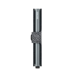 Secrid Mini Wallet Portemonnee Sparkle Silver -Secrid || Piquadro || Mywalit Verkoopwinkel secrid miniwallet sparkle silver side