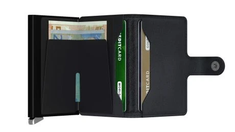 Secrid Premium Mini Wallet Portemonnee Emboss Lines Black 5 Secrid Premium Mini Wallet Portemonnee Emboss Lines Black - Afbeelding 3