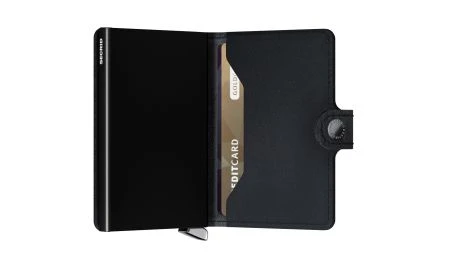 Secrid Premium Mini Wallet Portemonnee Emboss Lines Black 6 Secrid Premium Mini Wallet Portemonnee Emboss Lines Black - Afbeelding 4