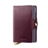 Secrid Premium Twin Wallet Portemonnee Dusk Bordeaux -Secrid || Piquadro || Mywalit Verkoopwinkel secrid premium twinwallet dusk bordeaux front