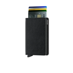 Secrid Slim Wallet Portemonnee Veg Black / Black 10 Secrid Slim Wallet Portemonnee Veg Black / Black -Secrid || Piquadro || Mywalit Verkoopwinkel secrid s veg black front cards 3