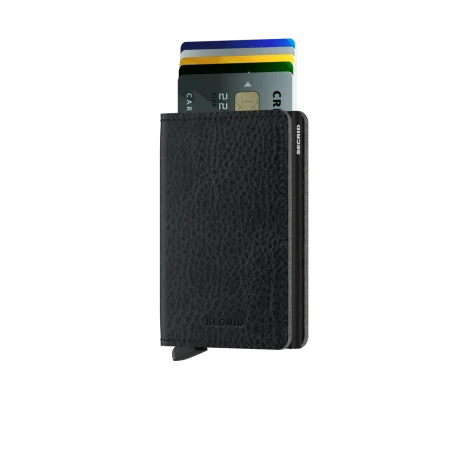 Secrid Slim Wallet Portemonnee Veg Black / Black 6 Secrid Slim Wallet Portemonnee Veg Black / Black - Afbeelding 4