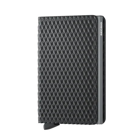 Secrid Slim Wallet Portemonnee Cubic Black-Titanium 3 Secrid Slim Wallet Portemonnee Cubic Black-Titanium