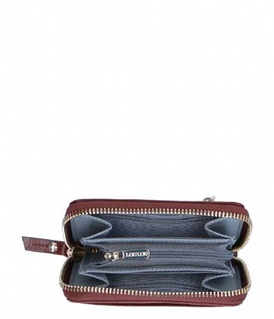 LouLou Essentiels SLB16 Classic Croc XS RFID Wallet Cacao 6 LouLou Essentiels SLB16 Classic Croc XS RFID Wallet Cacao - Afbeelding 4