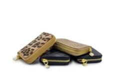 MOSZ Portemonnee Sophie Jungle Black Shiny Light Gold 11 MOSZ Portemonnee Sophie Jungle Black Shiny Light Gold -Secrid || Piquadro || Mywalit Verkoopwinkel stapel wallets2 2