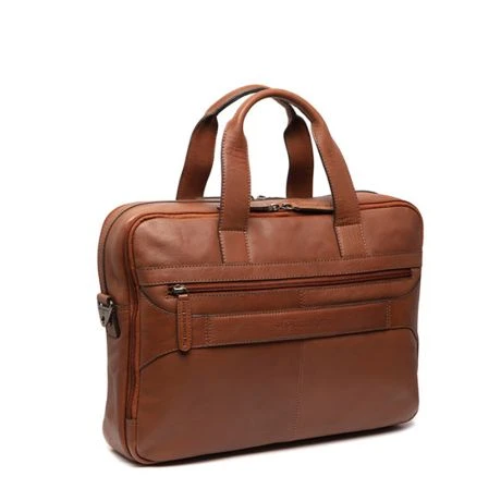 Chesterfield Soft Class Arizona Laptoptas 15" Cognac 3 Chesterfield Soft Class Arizona Laptoptas 15" Cognac