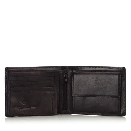 Castelijn & Beerens Gaucho Billfold Met Binnenrits RFID Black 6 Castelijn & Beerens Gaucho Billfold Met Binnenrits RFID Black - Afbeelding 4